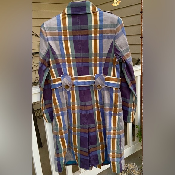 🎁NWT CAbi Trendy Neutral Hughs Plaid Jacket- Great 4 Layering & Christmas Gift🎄 - Picture 4 of 16